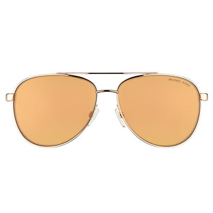 Michael Kors Hvar MK 5007 1080R1 59mm Womens Aviator Sunglasses