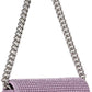 Purple 'The Rhinestone J Marc Mini' Shoulder Bag