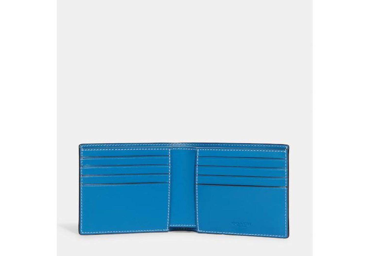 Coach Outlet Slim Billfold Wallet With Coach Stamp