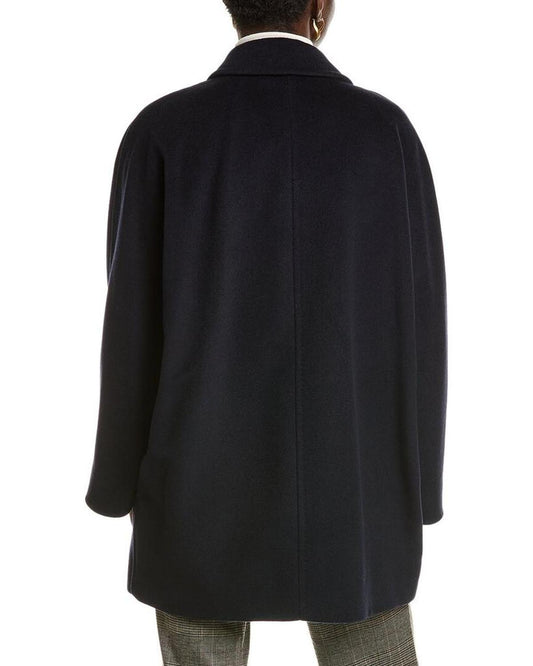 Max Mara Rebus Wool & Cashmere-Blend Coat