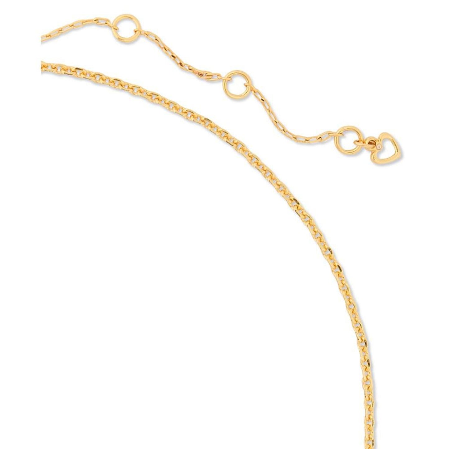 Gold-Tone One In a Million Mixed Chain Necklace, 16" + 3" extender