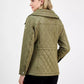 Women's Quilted Hooded Zip-Front Coat, Exclusively at Macy's