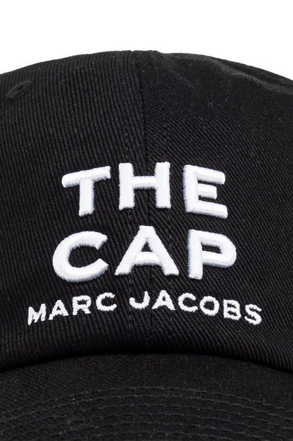 Marc Jacobs Logo Embroidered Baseball Cap