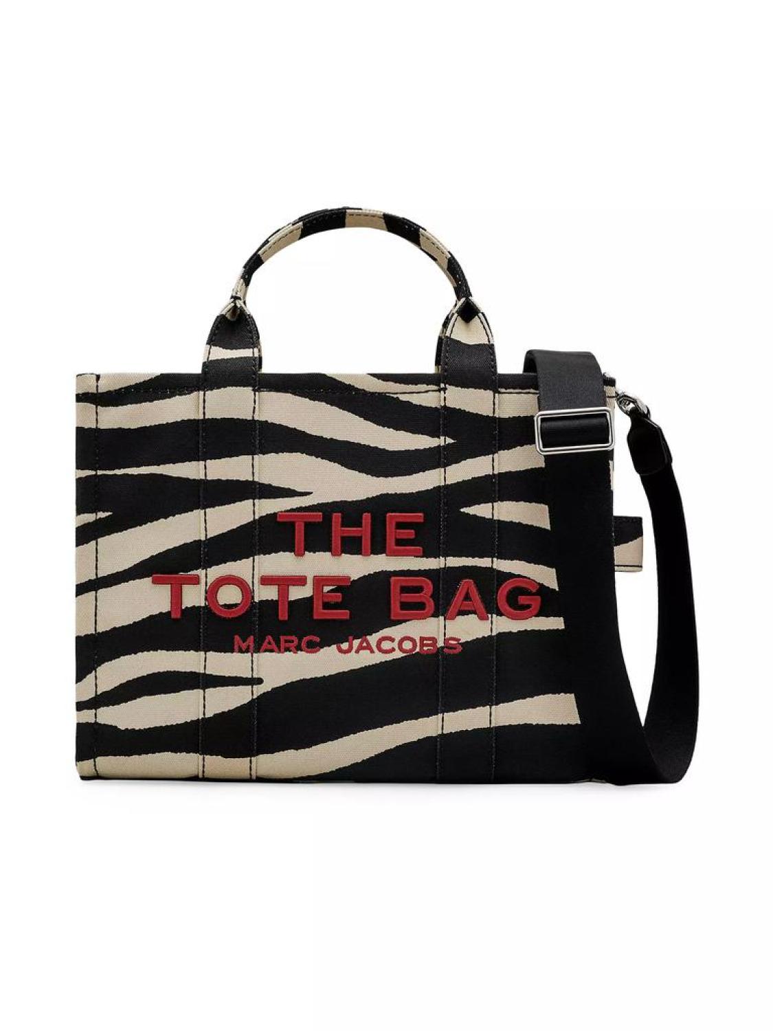 The Zebra Canvas Medium Tote Bag