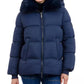 Women's Faux-Fur-Collar Hooded Puffer Coat, Created for Macy's