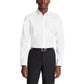 Men's Slim Fit Cotton Linen Untucked Solid Dress Shirt