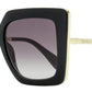 Women's Design4 Sunglasses MM0051 01B Black/Gold 52mm