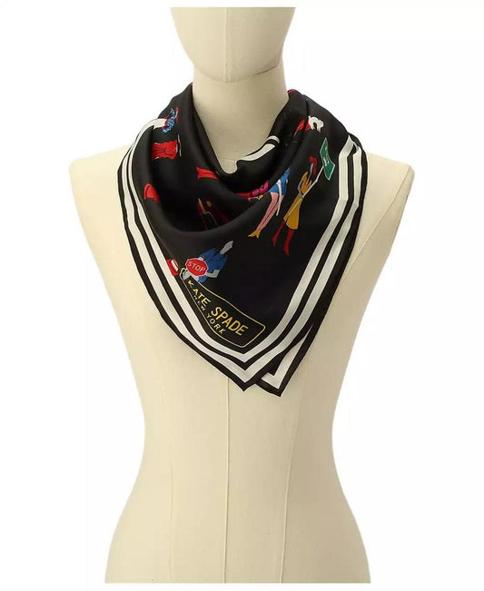 Women's Crossing Silk Square Scarf