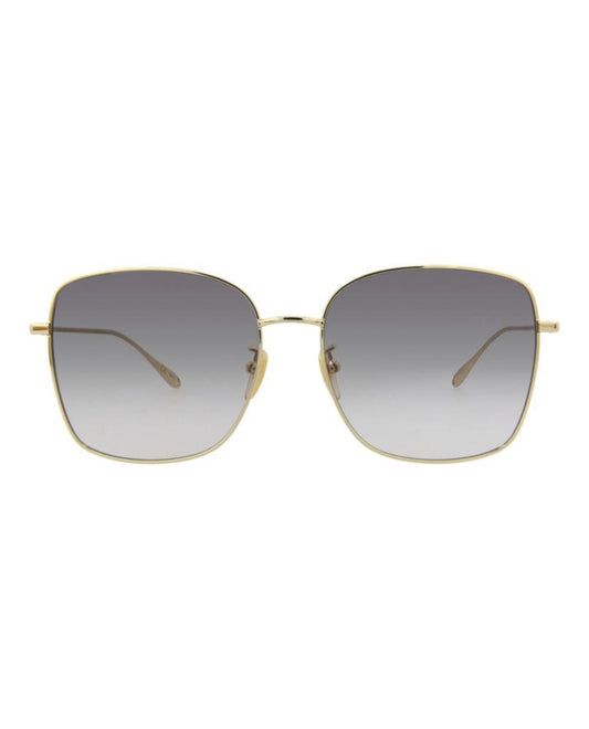 Square-Frame Metal Sunglasses