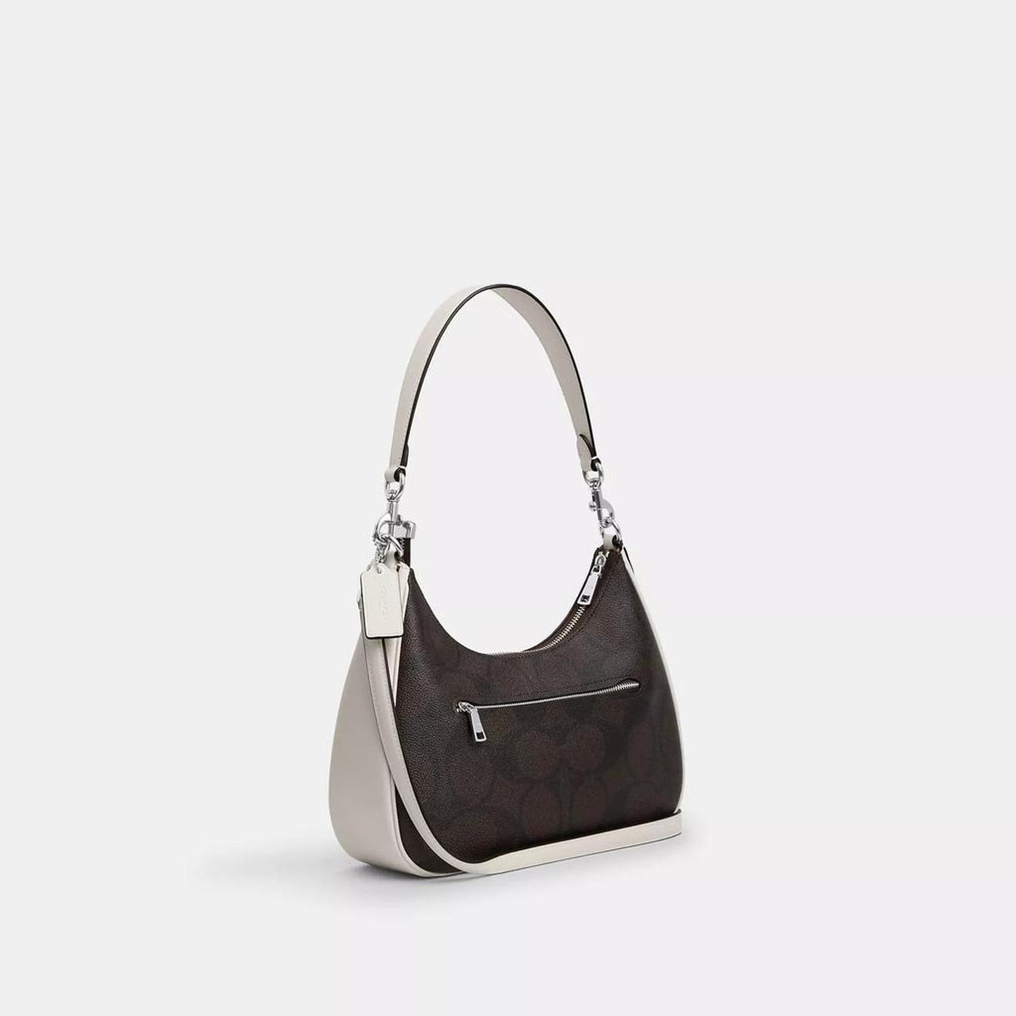 Teri Hobo In Signature Canvas With Coach Graphic