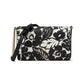 Morgan Tropical Foliage Printed Pvc Flap Chain Wallet