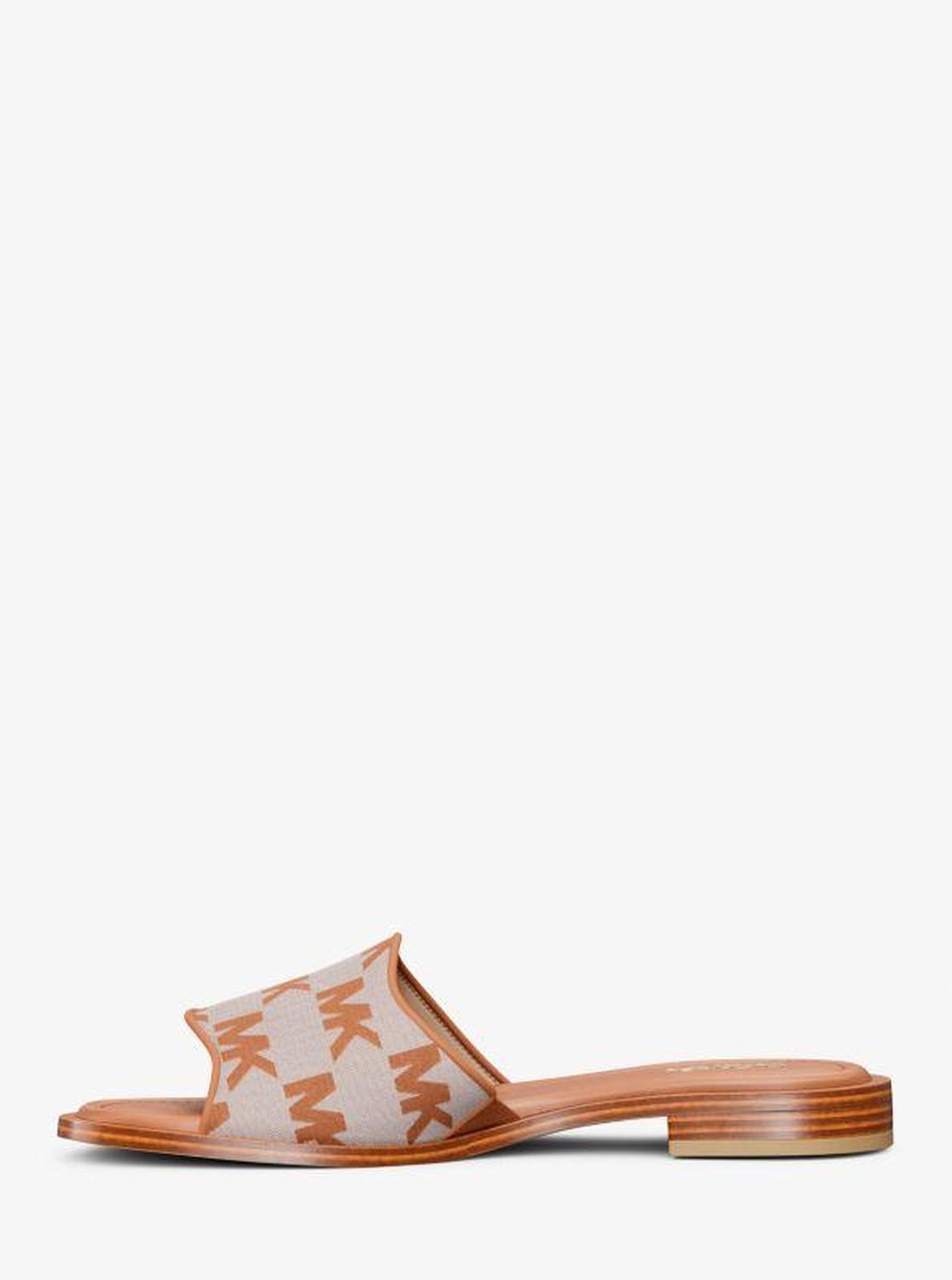 Hannah Logo Jacquard Slide Sandal