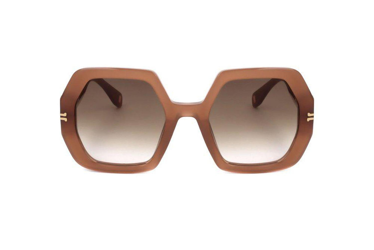 Marc Jacobs Eyewear Hexagonal Frame Sunglasses