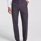 Men Classic-Fit Wool-Blend Suit Separate Pants