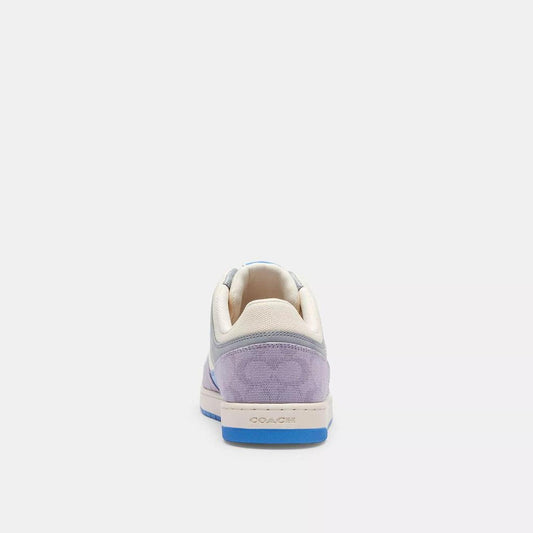 Coach Outlet C201 Low Top Sneaker In Signature Canvas