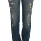 Dolce & Gabbana Enchanted Sicily Crystal Embellished Jeans