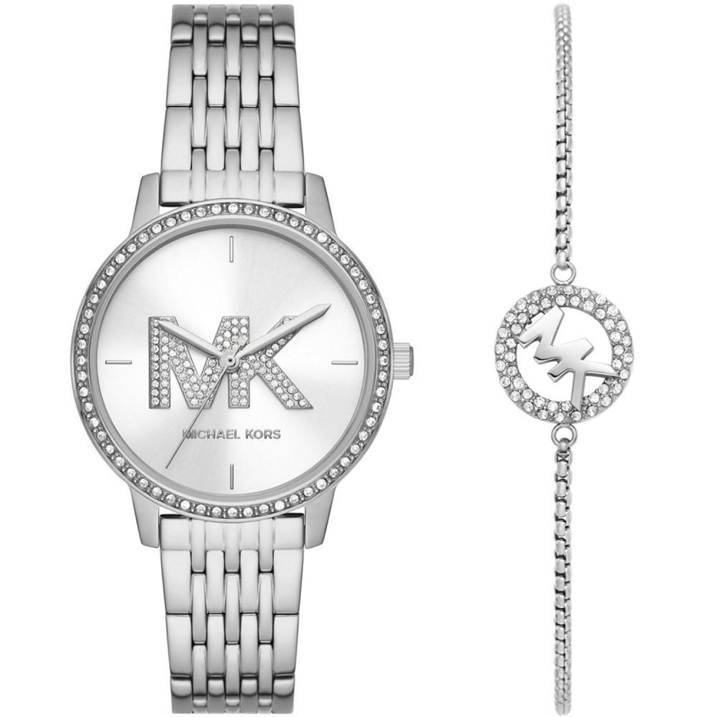 Women's Melissa Three-Hand Stainless Steel Watch Set 35mm