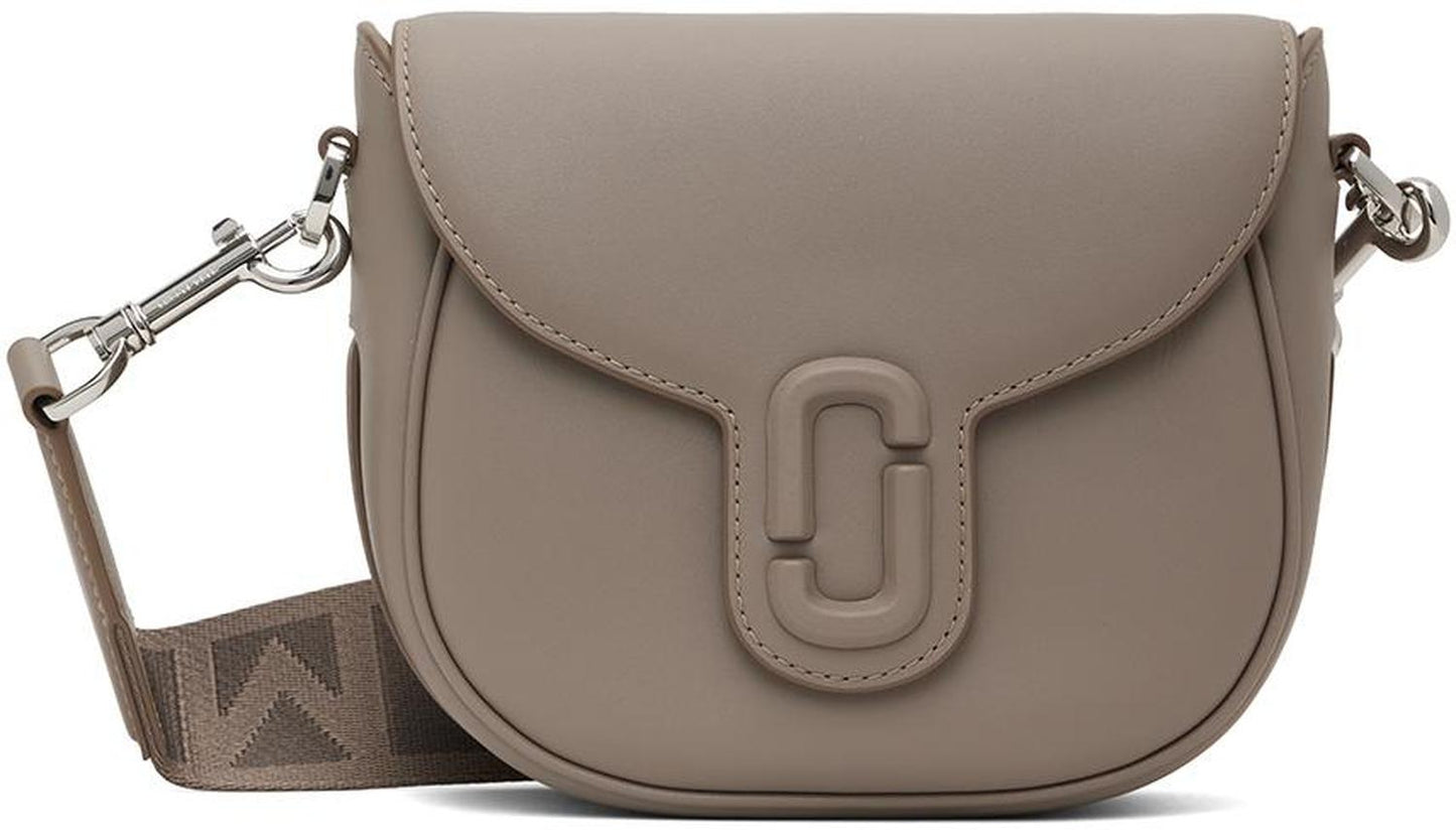 Gray 'The Covered J Marc Saddle' Bag