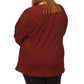 Plus Size Solid Raglan Peasant Tunic