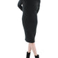 Womens Turtleneck Midi Sweaterdress