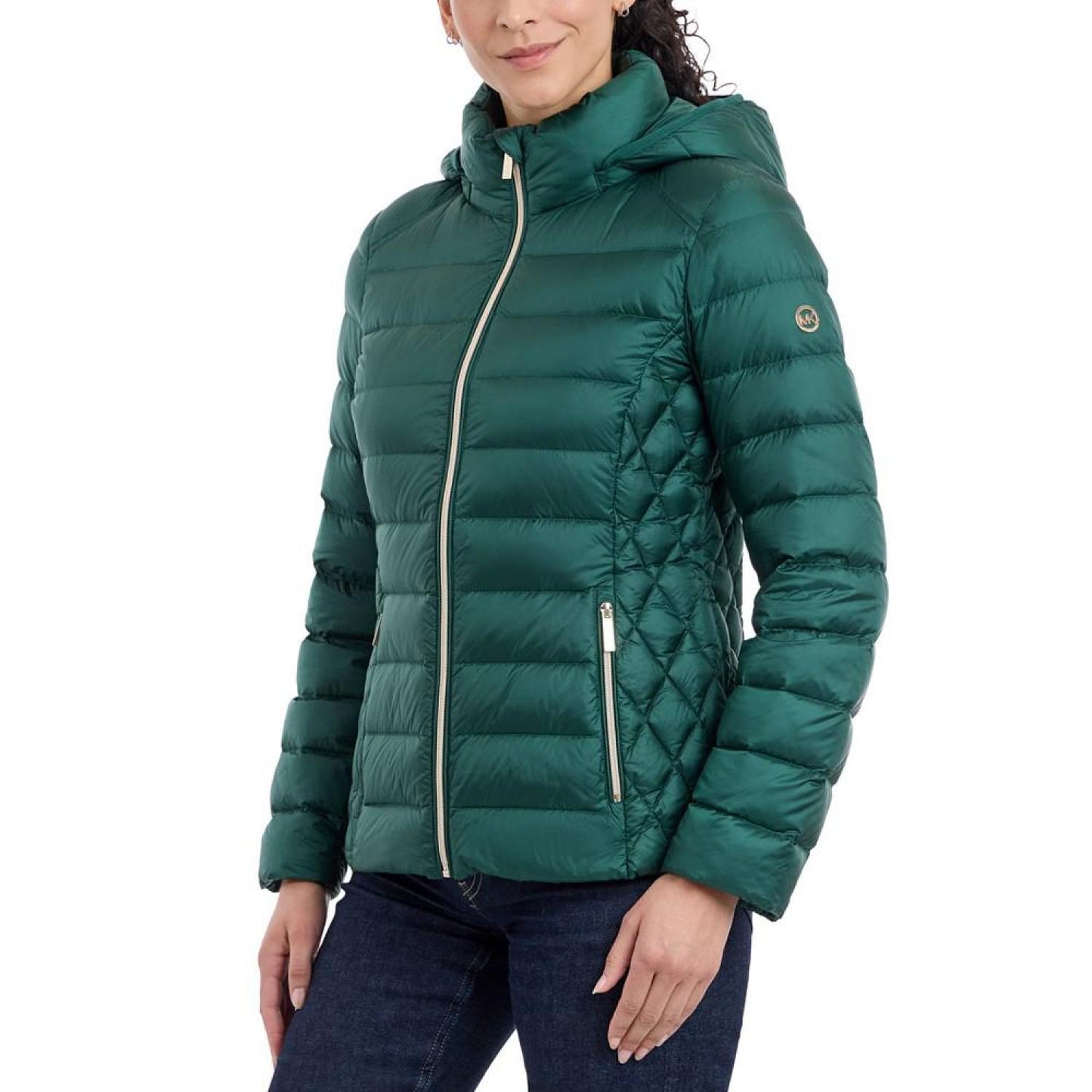 Women's Hooded Packable Down Puffer Coat, Created for Macy's