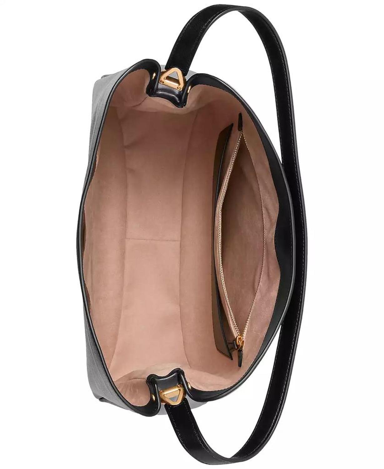 Grace Medium Leather Hobo Bag