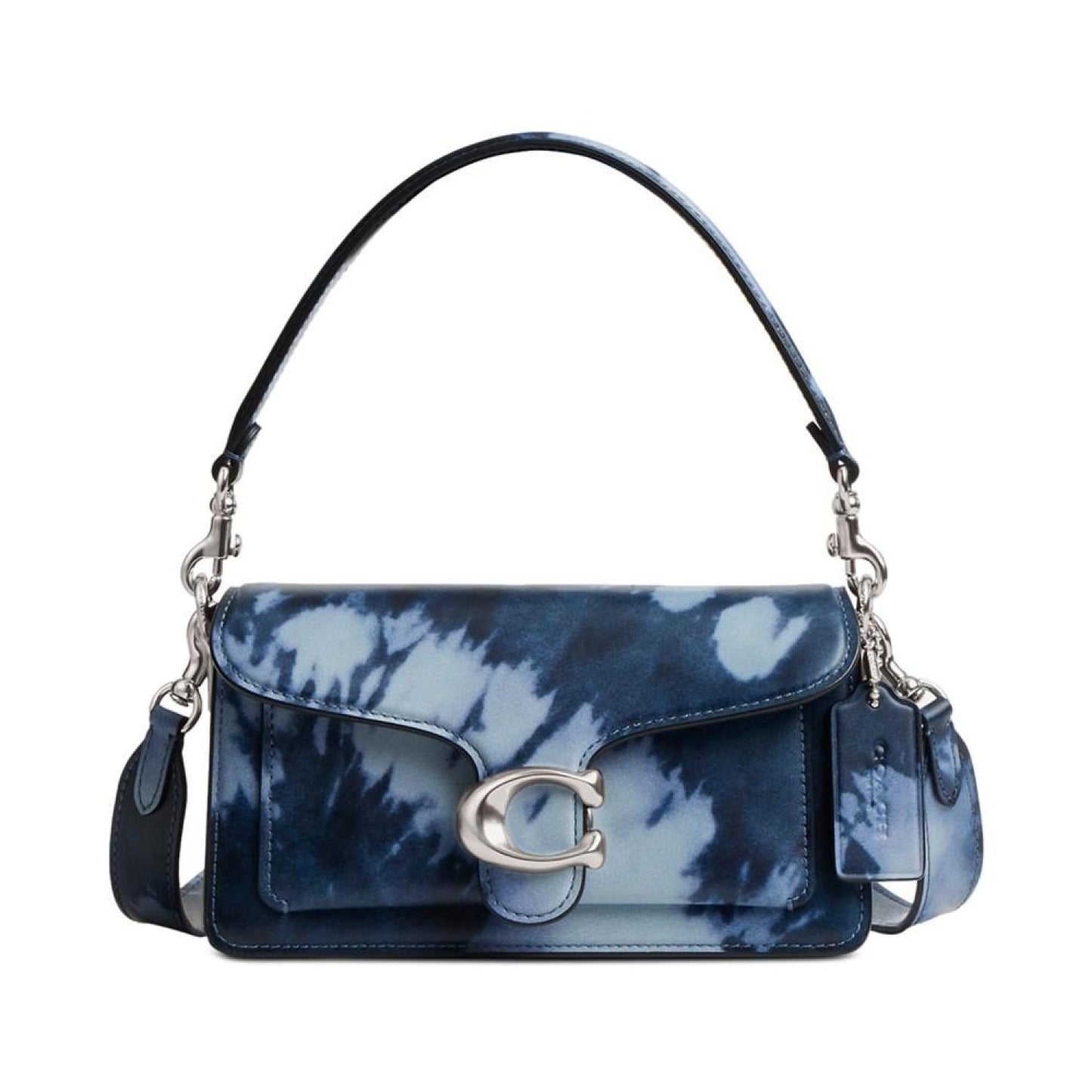 Tabby Mini Tie-Dye Print Leather Shoulder Bag 20