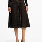 Corded Floral Lace Skirt