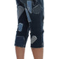 Dolce & Gabbana Chic Blue Patchwork Denim Shorts