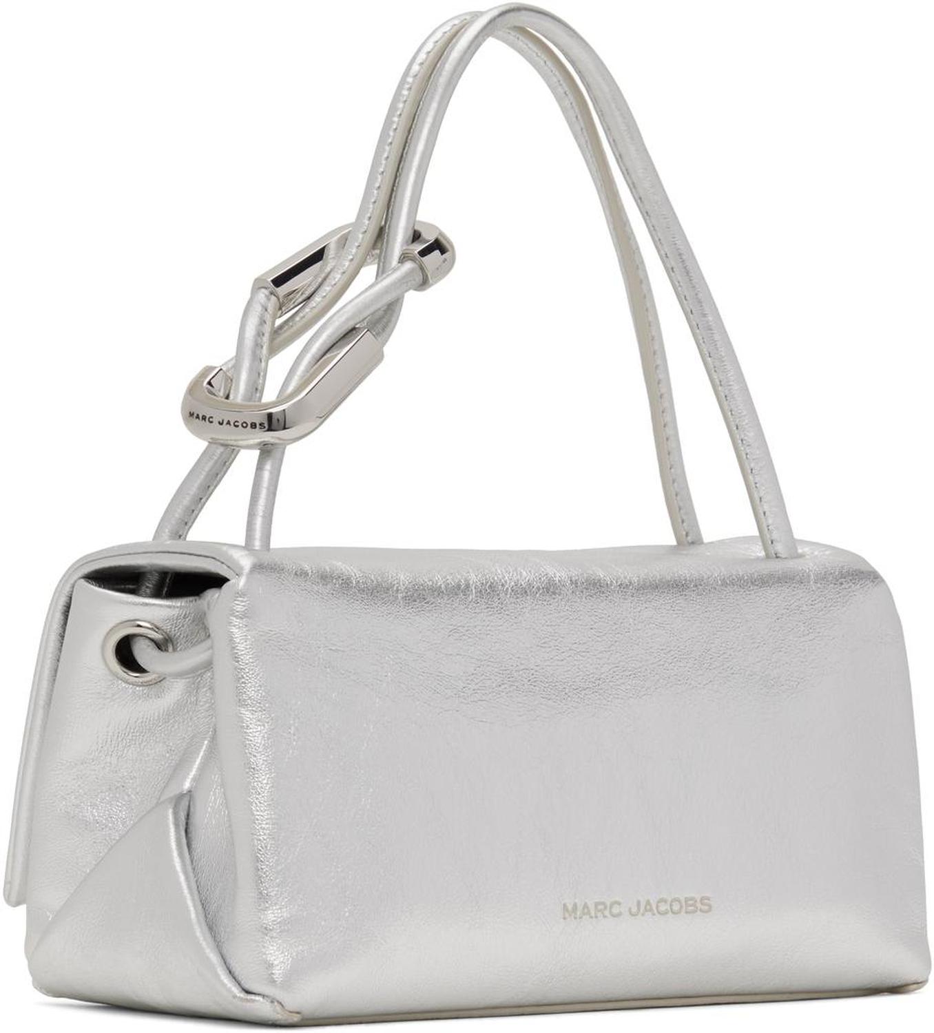 Silver 'The Metallic Mini Dual' Bag