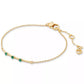 Gold-Tone Hint of Shimmer Pendant Bracelet