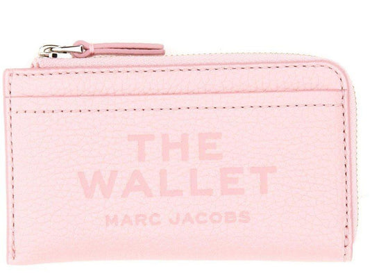 Marc Jacobs Logo Debossed Zip-Up Wallet