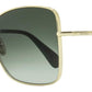 Women's Menton1 Sunglasses MM0097 32P Gold/Green 59mm