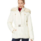 Active Puffer With Fur Trim Hood A423409B