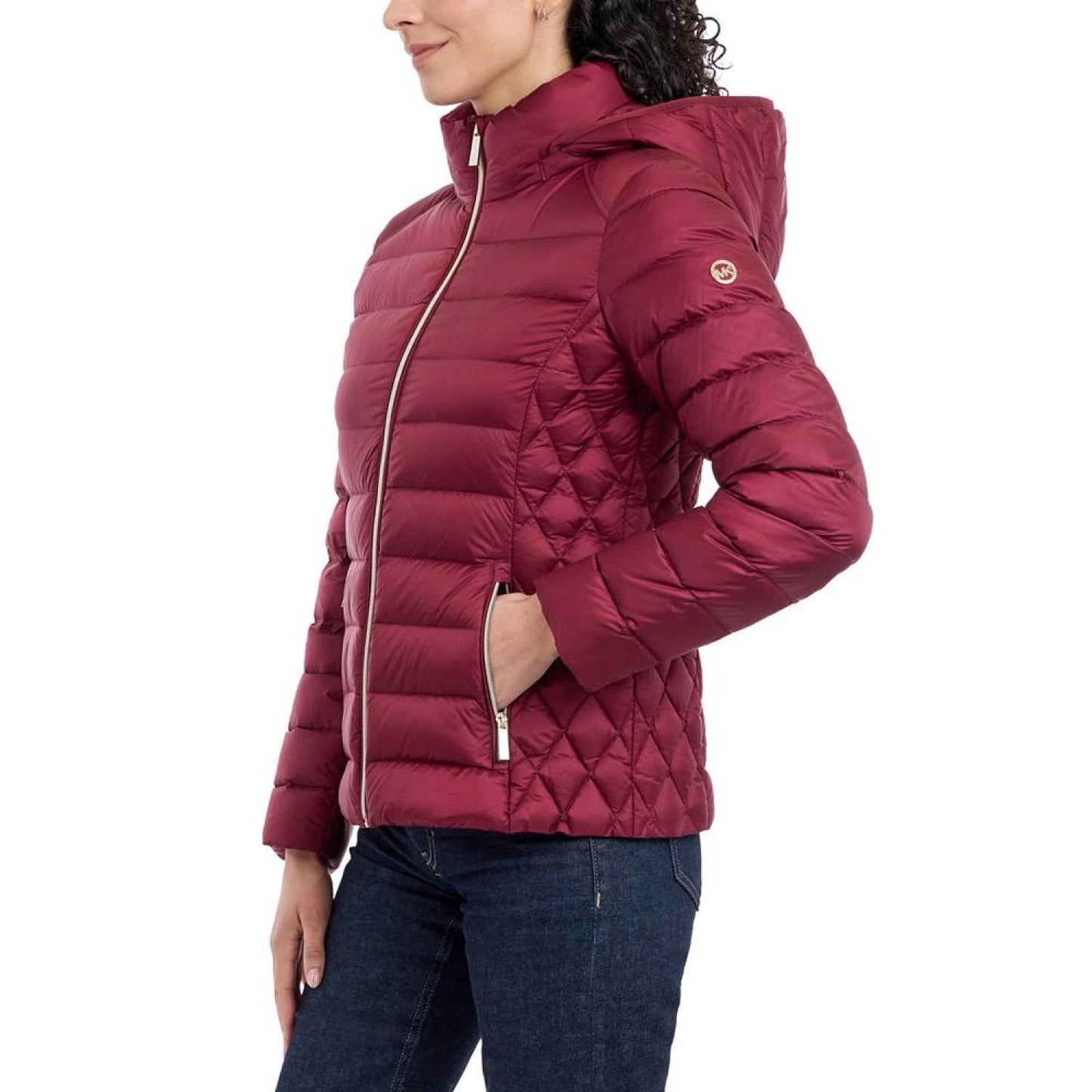 Women's Hooded Packable Down Puffer Coat, Created for Macy's