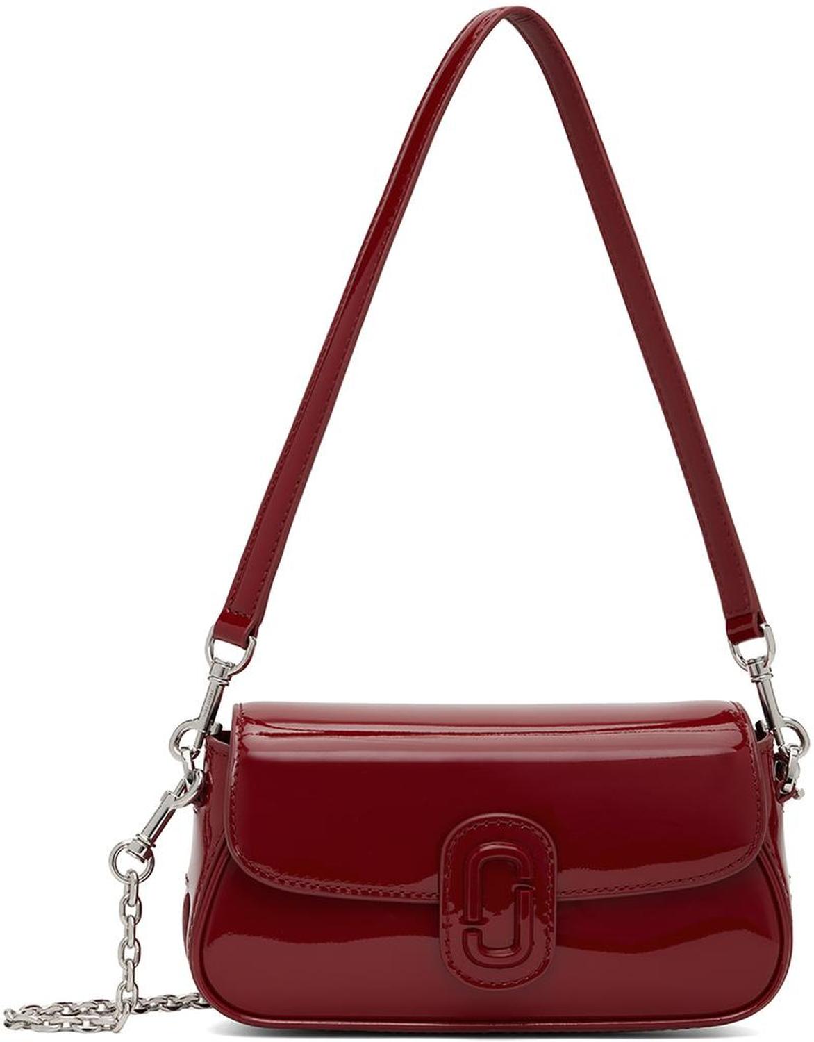 Red 'The Patent Leather Clover' Bag