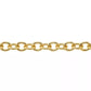 14K Gold-Plated Brass Statement Chain Necklace