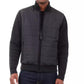 Men's Mixed-Media Knit-Sleeve Puffer Jacket