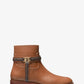 Mindy Leather and Signature Logo Trim Boot