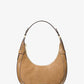 Preston Small Suede Crescent Shoulder Bag