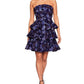 Marchesa Notte Strapless Mini Dress