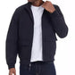 Men's Solid-Color Stand-Collar Hipster Jacket