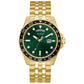 Men's Gold-Tone Stainless Steel Bracelet Watch 44mm