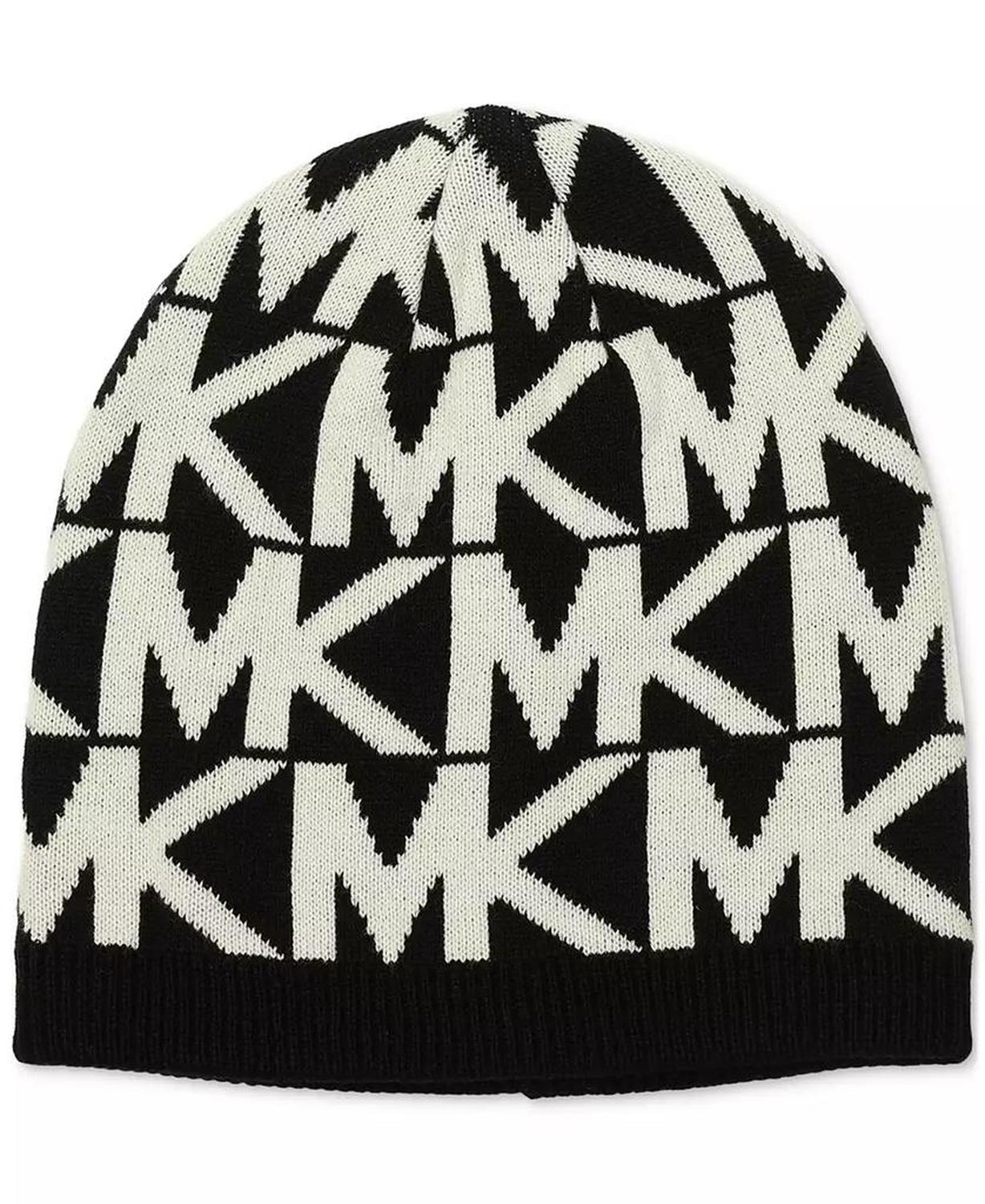 MICHAEL Major MK Repeating Logo Knit Beanie