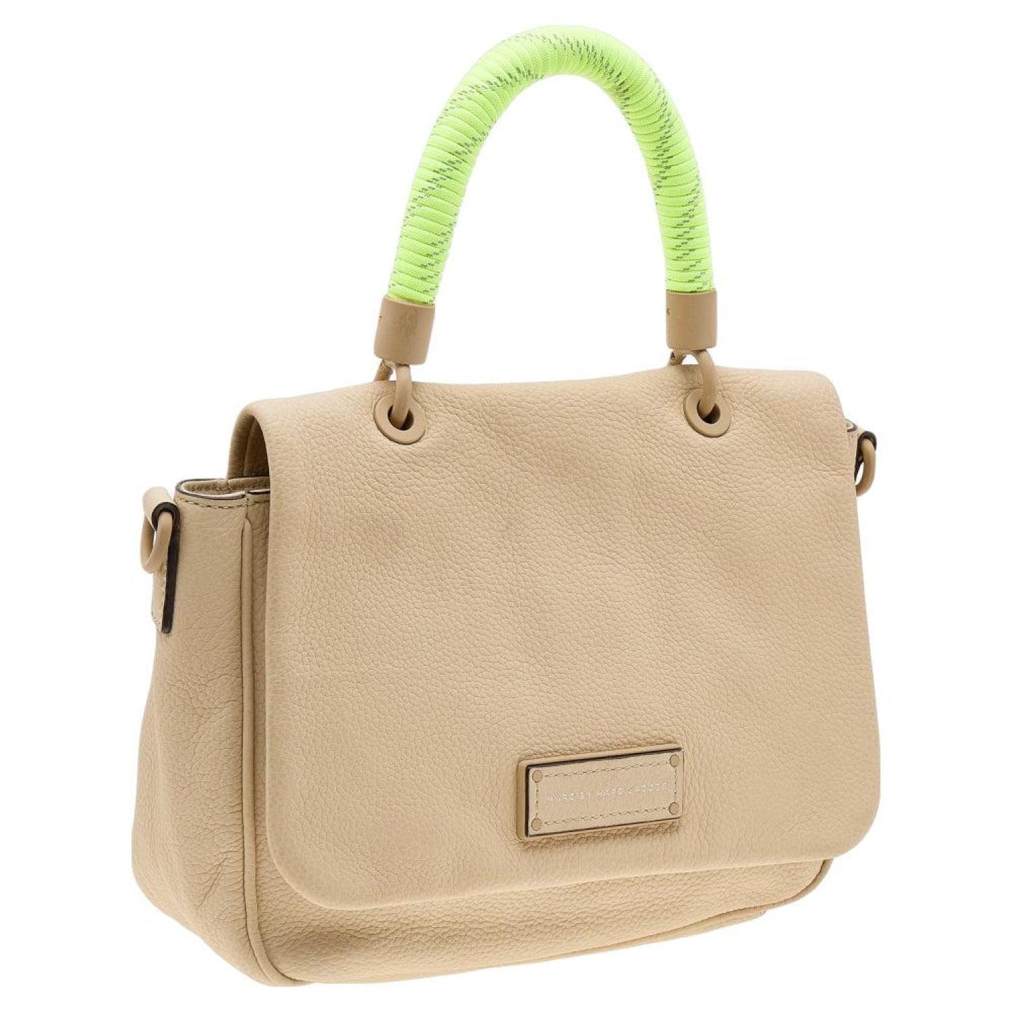 Marc By Marc Jacobs /neon Leather Novelty Too Hot To Handle Top Handle Bag