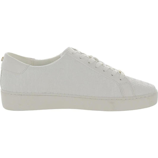 Grove Womens Lace-Up Faux Leather Casual And Fashion Sneakers