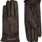 MICHAEL Women's Logo Detail Leather Tech Gloves