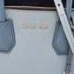 Michael Kors /blue Leather Mercer Satchel