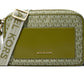 Jet Set Large East West Crossbody With Logo Web Strap