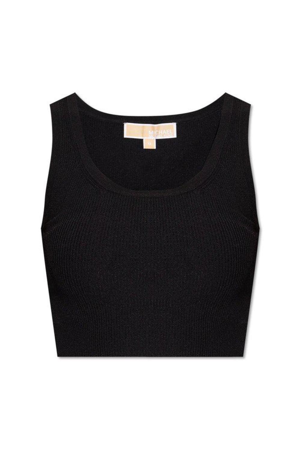 Michael Michael Kors Cropped Knitted Tank Top